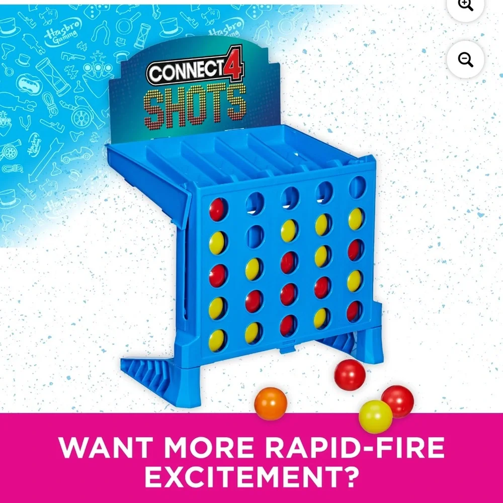 Hasbro Battleship Shots Game Kids Strategy Ball-Bouncing Game Hasbro New Open‎